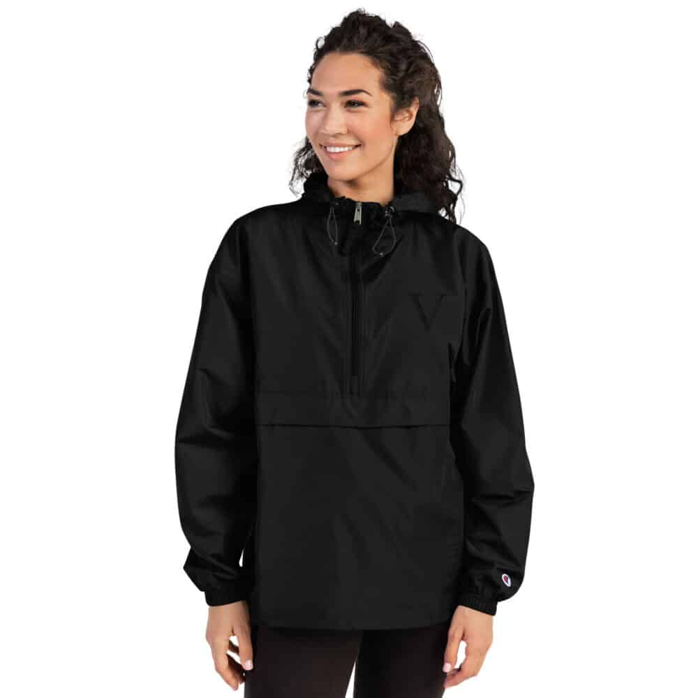 Embroidered Champion Packable Jacket - Image 3